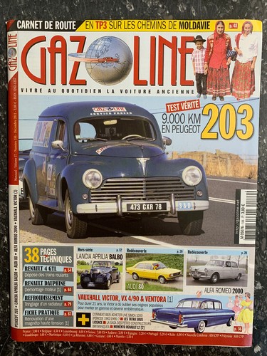 Magazine gazoline 184 - magazine, n°184