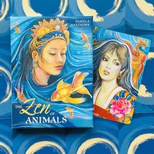 The Zen Of Animals Oracle Cartes Naturel Wisdom Pamela Matthews Bleu Ange Zen36