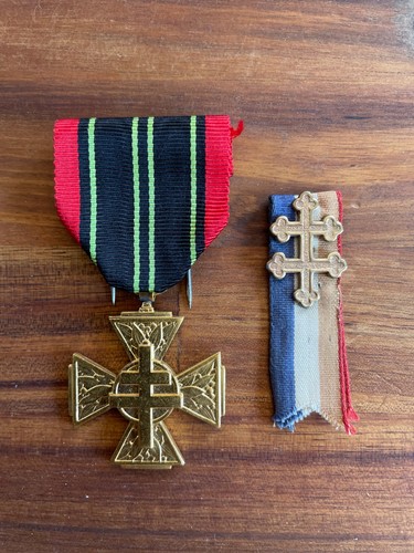 Médaille croix combattant - croix,