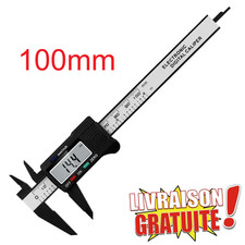 Pied à Coulisse Digital 100 mm Pour Modélisme, 3D, Mécanique