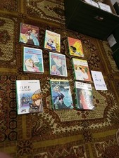 Alice-Bibliothèque Verte -Lot 9 Livres-anciens-caroline Quine