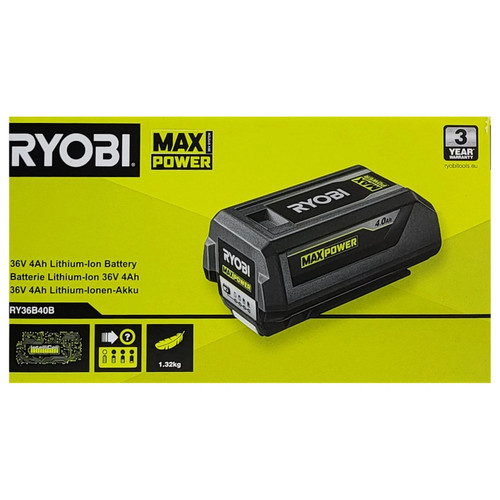 Ryobi ry36b40b batterie - ry36b40b,