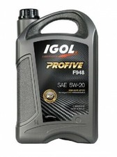 Bidon 5 Litre Huile Moteur Igol Profive F948 5W20  ACE A1/B1  Ford WSS-M2C948-B
