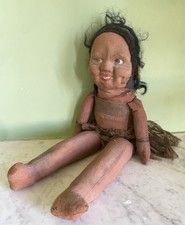 ANCIENNE POUPEE TISSU ETHNIQUE