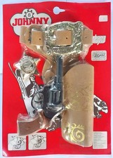 Vintage Cowboy Toy Set 80s