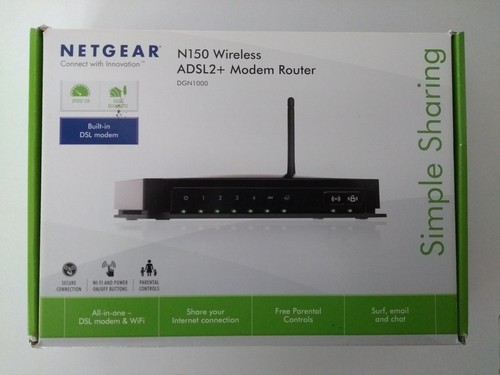 Modem routeur netgear dgn1000 - modem,