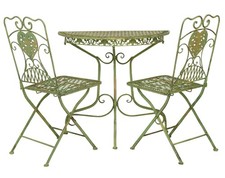 Jardin table et 2 chaises