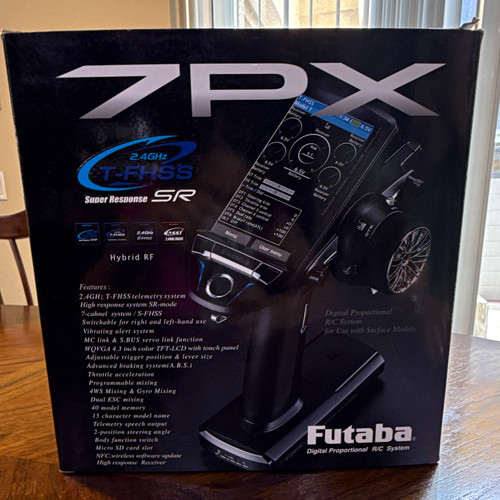 Futaba 7px 4ghz fhss sr - 7px, 2.4ghz