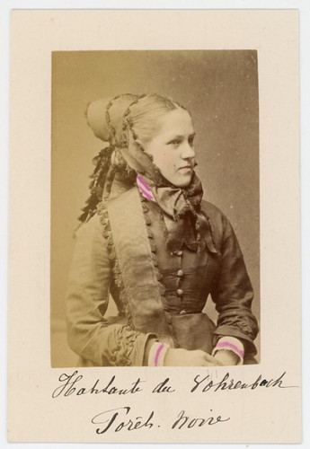 Allemagne forêt noire - allemagne,, femme