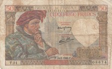 50 Francs Jacques Coeur -