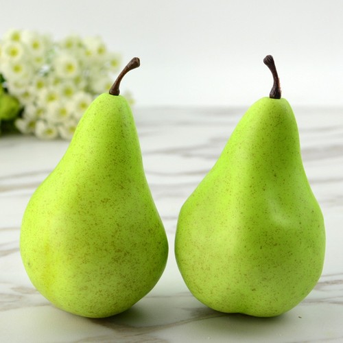6pcs artificiel poire - 6pcs, faux