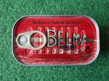 Boîte de sardines BELMA Agadir - Pleine - Chancerelle