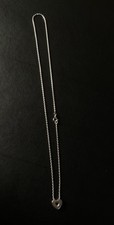 collier or 18 carats coeur