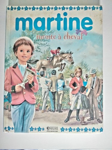 Martine monte cheval - bd,