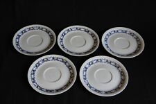 Villeroy et Boch CADIZ  5 soucoupes ou sous tasses diamètre 19cm