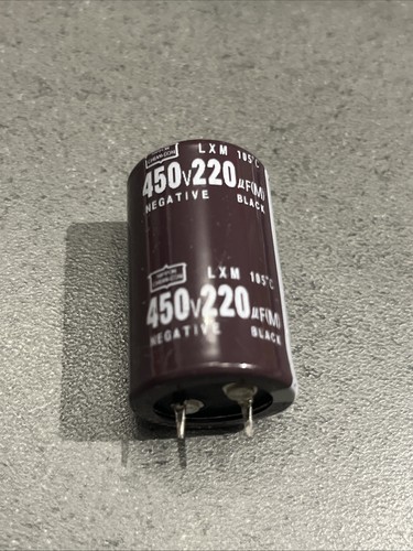 Condensateur 450 220 uf - condensateur,