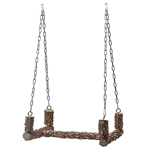 Perchoir bois naturel pour - en,