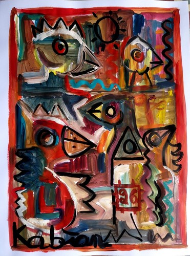 Peinture originale sur - peinture,