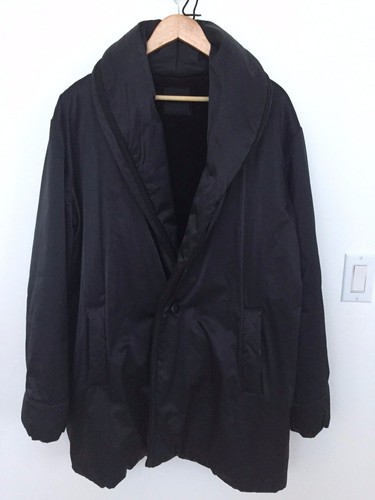 Black down coat - , oversized