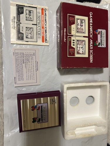 Nintendo game watch mario - nintendo,