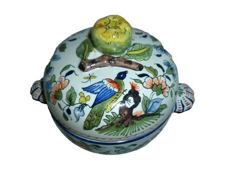 Pot couvert nevers - , decor