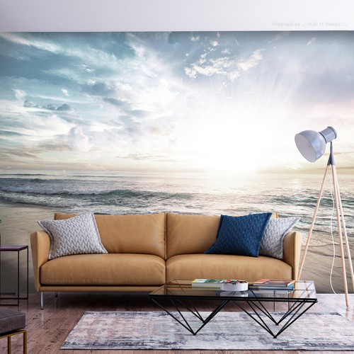 Mer paysage papier - paysage, peint