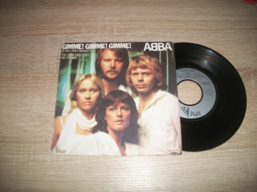 Vinyle tours abba gimme - vinyle, tours,