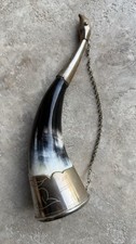 Corne de Taureau ancienne à boire russe Russian horn Georgie