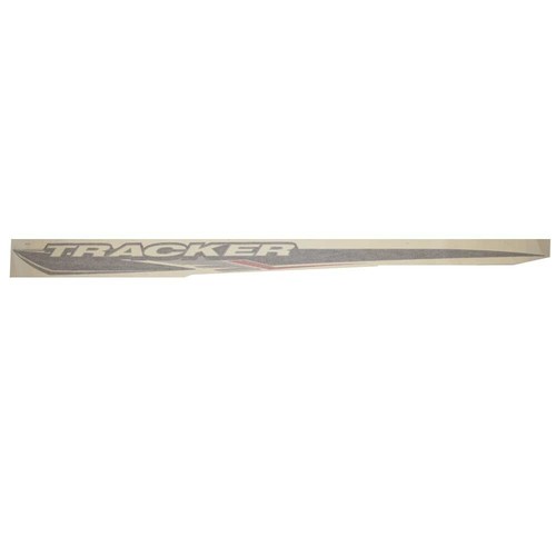 Tracker boat brand decal - tracker,