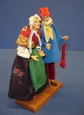 Santon en cire. Grande taille