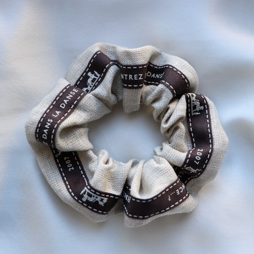 Chouchou upcyclé hermès - chouchou,