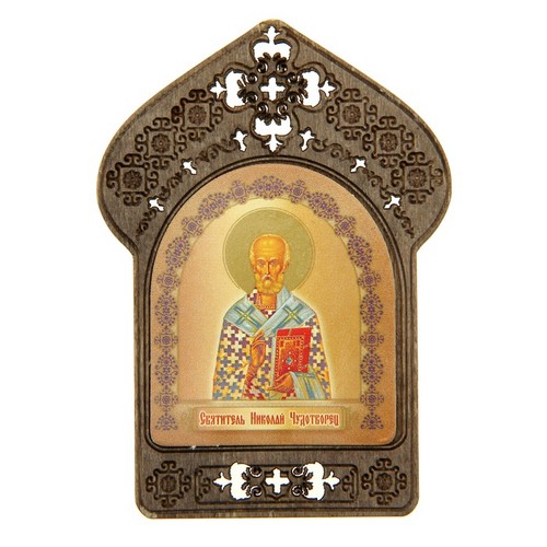 Icone religieuse saint nicolas - icone,
