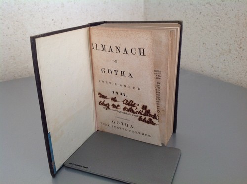 Almanach gotha 1847 - gotha ,