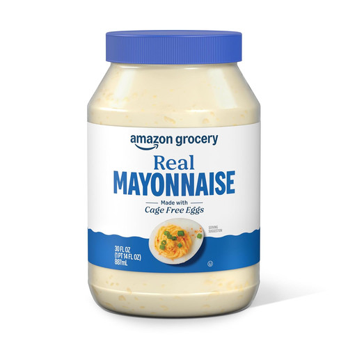 Real mayonnaise 30 fl oz - mayonnaise,,