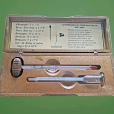 thermomètre à vin et doseur