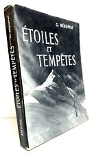 GASTON RÉBUFFAT - ÉTOILES ET TEMPÊTES - ARTHAUD - EXEMPLAIRE DÉDICACÉ