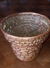 Lot 2 CACHES POT CUIVRE ANCIEN