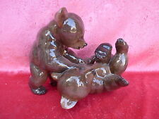 Belle Figure en Porcelaine, Qui Joue Ours , T.Heidenreich, Prototype pour