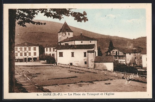 Cpa sare la place du - /b.-p.,,