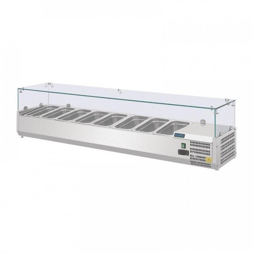 Vitrine inox réfrigérée - , à