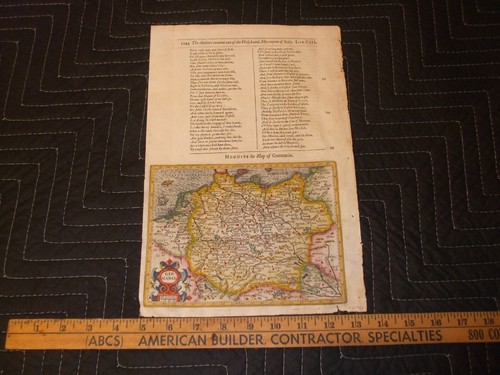 Antique map germania - antique,