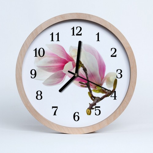 Tulup horloge murale bois - murale,