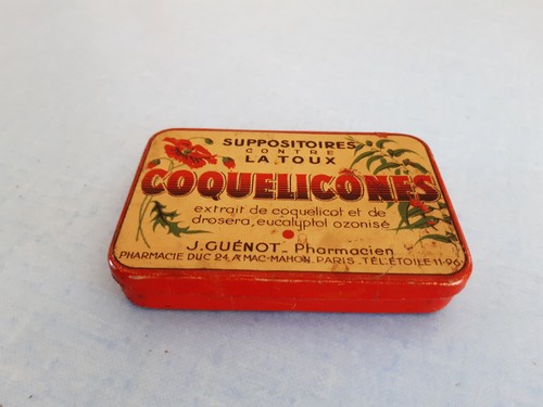 Boîte ancienne lithographiée