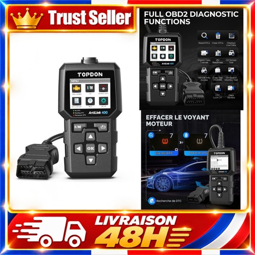 Topdon al400 lecteur obd2 - topdon,
