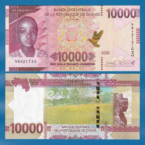 Guinea 10000 francs 49ab - francs, p