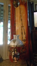 Lustre ancien bronze - ancien, doré