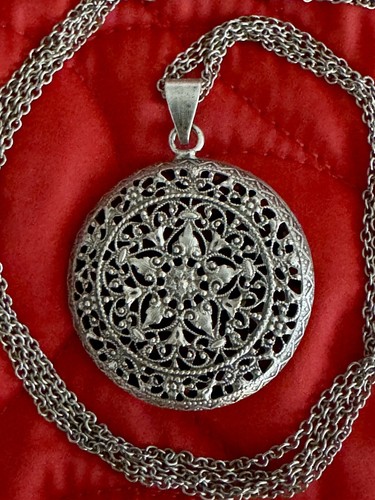 Ancien collier pendentif - collier,