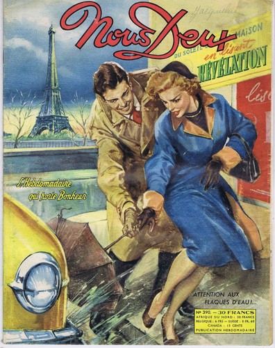 Nous deux 390 - 1954, parapluie