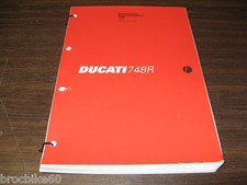 MANUEL REVUE TECHNIQUE D ATELIER DUCATI 748R 2002 werkstatthandbuch 748 R