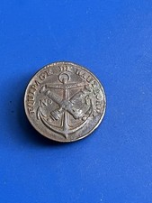 Marine Bouton Equipage De Haut Bord No 6, Premiere Empire, Napoleon 1er, 20 mm